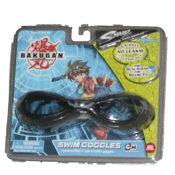 Cartoon Network Bakugan Swim Goggles Dual Strap Swimming Goggle