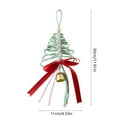 thumbnail image 3 of Christmas Decorations, Christmas Tree Decorations, Woven Hanging Ornaments, Unique Design + Durable Material, Festive Scene Decor, for Holiday Celebrations, Enhances Home Ambiance, Seasonal Decor, Gi, 3 of 9