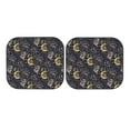 thumbnail image 4 of Picia Snake Sleep 2 Piece Car Windshield Sun Shade Foldable | Foldable Sun Shield for Front Window Blocks UV Rays and Keeps Your Vehicle Cool-Small, 4 of 7
