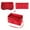 Red, variant on Guozer Large Capacity Organizer Bag 1PCS Solid Color Tote Bag Travel Storage Pockets Multi-Compartment Handbag