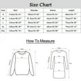 thumbnail image 3 of Tosmy Women's Sweatshirts Ladies Graphic Print Crew Neck Sweatshirts Pullover Tops Casual Long Sleeve Workout Shirts Loose Fashion Clothes, 3 of 5