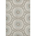 thumbnail image 2 of Addison Rugs Mayfield Washable Transitional Circles Beige Rectangle Rug, 10' x 14', 2 of 6