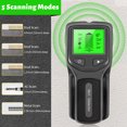 thumbnail image 5 of Stud Finder Wall Scanner 5 In 1 Multi-function Smart Stud Sensor Electronic Stud Sensor Beam Finders with LCD Display Wall Detector without Battery (Black), 5 of 8