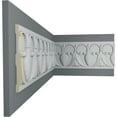 thumbnail image 5 of Ekena Millwork 6 3/4"H x 3/4"P x 94 1/2"L, (6" Repeat), Springtime Chair Rail (12-Pack), 5 of 6