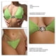 thumbnail image 5 of Bikini Halter Top Pantalones De Corte Alto Traje De Baño Dividido Elegante, Ligero Y Transpirable Para Fiesta En La Playa Verde XL, 5 of 5