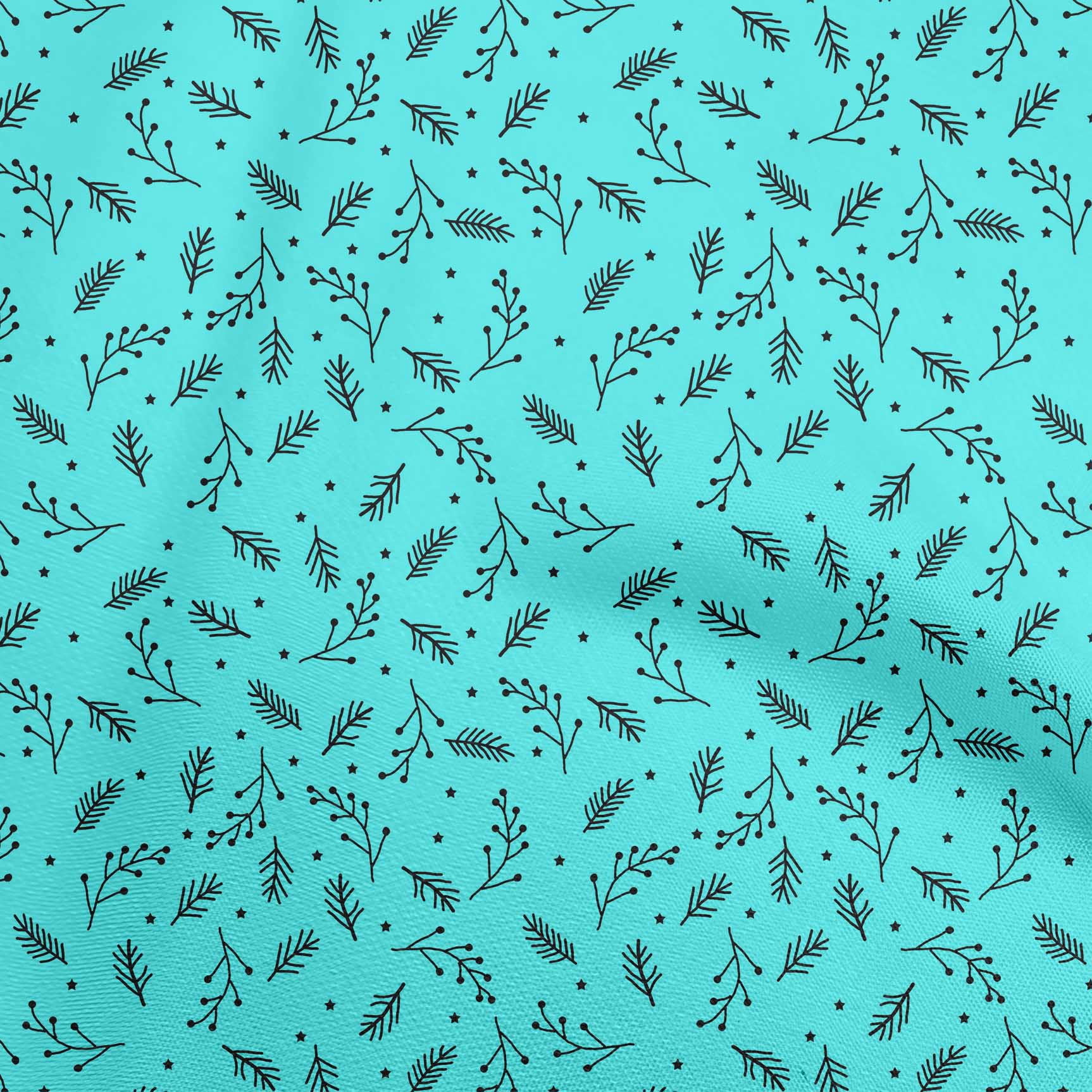 oneOone Cotton Jersey Burgundy Fabric Christmas Quilting Supplies Print Sewing Fabric By The Yard 58 Inch Wide