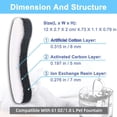 thumbnail image 4 of 8Pcs Filters For 61Oz/1.8L Transparent Cat Water Fountain Filters Pet Fountain Activated Carbon Filter Replacement Filter For Cat Fountain, 4 of 4