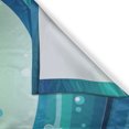thumbnail image 3 of Kids Sports Curtains 2 Panels Set, Surfing Baby Giant Waves of the Sea Hobby Boy Little Champion Print, Window Drapes for Living Room Bedroom, 55W X 39L Inches, Blue and Turquoise, by Ambesonne, 3 of 3