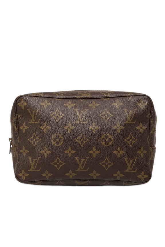 Pre-Owned Louis Vuitton Monogram Trousse Toilette 23 Handbag Pouch Cosmetic Clutch Bag M47524...