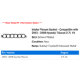 thumbnail image 2 of Intake Plenum Gasket - Compatible with 2003 - 2008 Hyundai Tiburon 2.7L V6 2004 2005 2006 2007, 2 of 2
