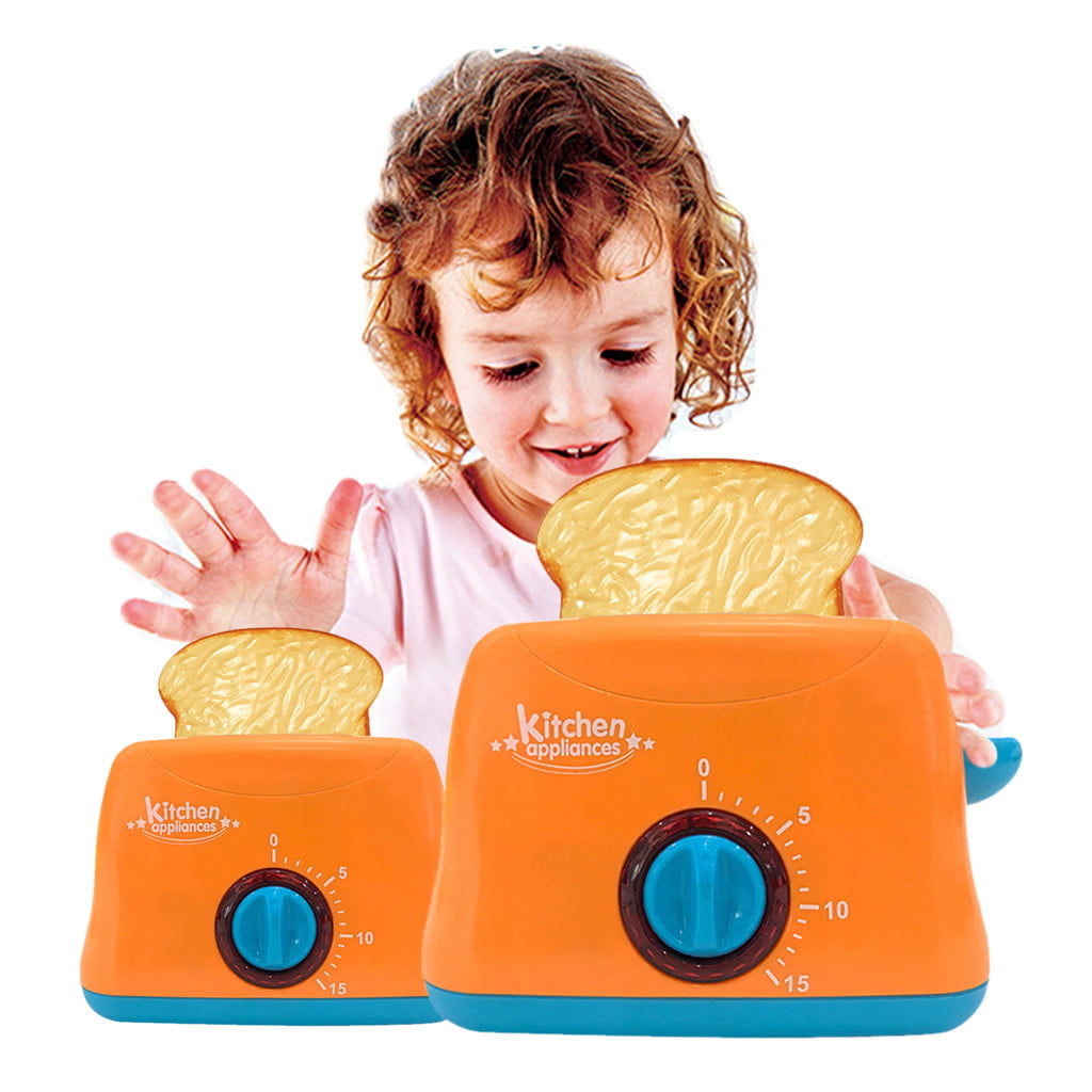 Funny Toys Delicious Pop-up Toaster Play Set Children's Pretend Play Kitchen 