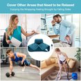 thumbnail image 3 of Mistaha Heating Pad for Neck and Shoulders, 2lb Large Weighted Neck Heating Pad Electric for, 3 of 7