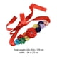 thumbnail image 2 of 1pc Woman Floral Waistband Fashion Pearl Waist Belt Pregnant Women Waist Belt, 2 of 3