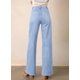 thumbnail image 2 of Jeans Astylish para mujer, elásticos, con cintura alta, corte de bota, azul beau, 2 of 6