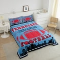 thumbnail image 4 of Erosebridal American Football Bedding King Comforter Set,Sport Theme Bedding Sets King with Comforter,Ball Game Decor(Tennessee),Reversible,Lightweight,3-Piece, 4 of 8