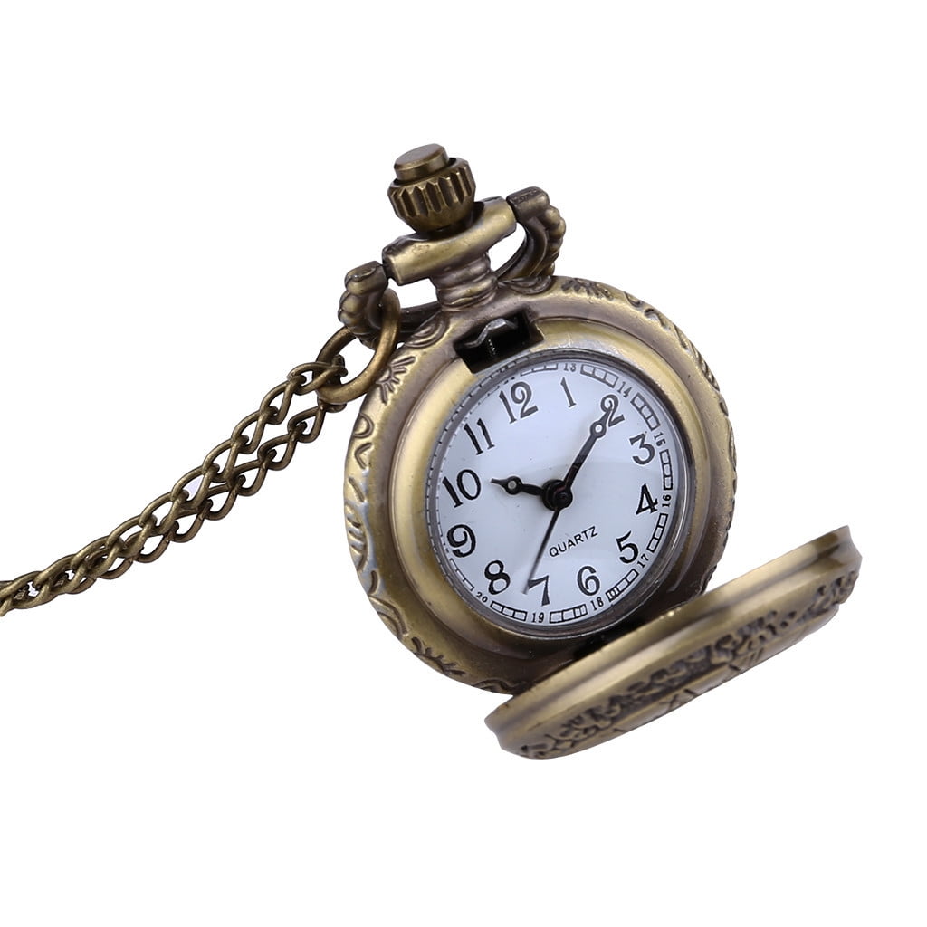 SIFAAT WORLD Montre de poche vintage pour homme - Montre de poche Victoria London antique avec chaîne et étui en cuir - Cadeau idéal pour