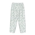 thumbnail image 5 of Xecao Leaf Print Women's Straight Lounge Pajama Pants: The Epitome of Relaxed Sleepwear, 5 of 9
