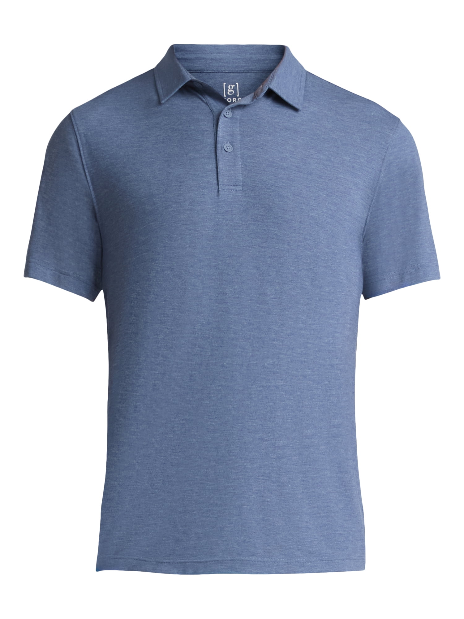 George Men's & Big Men's Poly Polo with Short Sleeves, Sizes S-3XL