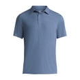 thumbnail image 5 of George Men's & Big Men's Poly Polo with Short Sleeves, Sizes S-3XL, 5 of 5
