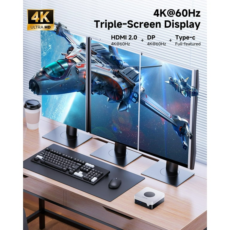 CHUWI LarkBox X Mini PC,512GB SSD 12GB RMA,Intel 12th Gen N100(up