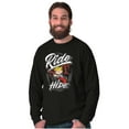 thumbnail image 5 of Dennis the Menace Ride Not Die Men's Long Sleeve Tee T Shirt Brisco Brands S, 5 of 6