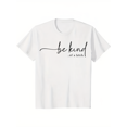 thumbnail image 1 of Women's T - Shirt: edgy 'be kind...of a .' Design, Blending Sweet and Sassy for a unique Fashion Statement, 1 of 6