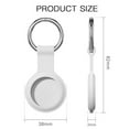 thumbnail image 3 of Pack of 6 Protective Case Compatible with AirTags, Silicone Case with Keyring for AirTags, Silicone Case Key Fob, for AirTags Pendant Holder Keychain Case Cover Key Ring, 3 of 8