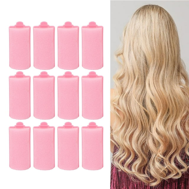 Sponge Hair Roller, Professional Skin Friendly 12pcs Soft Compact Hair Roller For Home Travel For Hair Salon