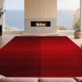 thumbnail image 2 of Design&I 8'x10' Washable Area Rug Minimalist Subtle Tonal Ombre Gradient Plush Detailing Solid Flowing Dynamic for King Size Bedroom, Under Bed, Sleek Flatweave Pet Friendly, 2 of 7