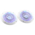 thumbnail image 5 of Rockville RMC80LW 8" 800w 2-Way White Marine Speakers w Multi Color LED + Remote, 5 of 9