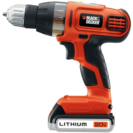 BLACK+DECKER 20V Smart Select Cordless Drill - Walmart.com