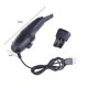 thumbnail image 2 of Mini aspiradora portátil para computadora, limpiador de teclado USB, cepillo para computadora portátil, kit de limpieza de polvo para teclado, impresora, equipo de cámara, audiovisual (negro, 2 of 5