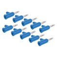 thumbnail image 3 of Solderless Banana Plug Lantern Banana Plug Wire Banana Connectors Banana Socket 10Pcs Solderless Banana Plug ABS Brass Lantern Open Screw Bananas Connectors For Inverters 4mm, 3 of 8