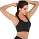 thumbnail image 4 of Sujetador deportivo para mujer, sujetador deportivo con tirantes acolchados y espalda cruzada, sujetador de yoga de sujeción media con copas extraíbles, 4 of 7