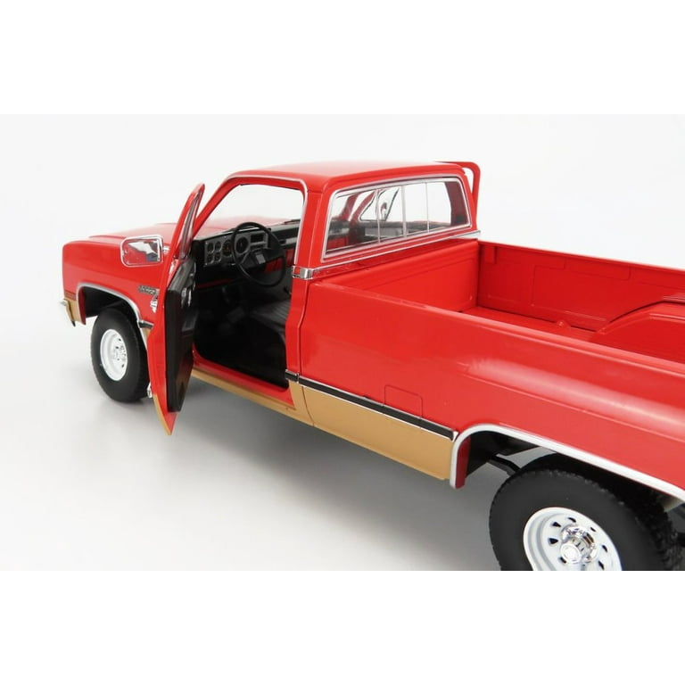 1982 GMC K-2500 Sierra Grande Wideside with Trailer Hitch, Red and