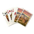 thumbnail image 1 of California, Desert Trail Scene, Lantern Press, Premium Playing Cards, 52 Card Deck with Jokers, USA Made, 1 of 4