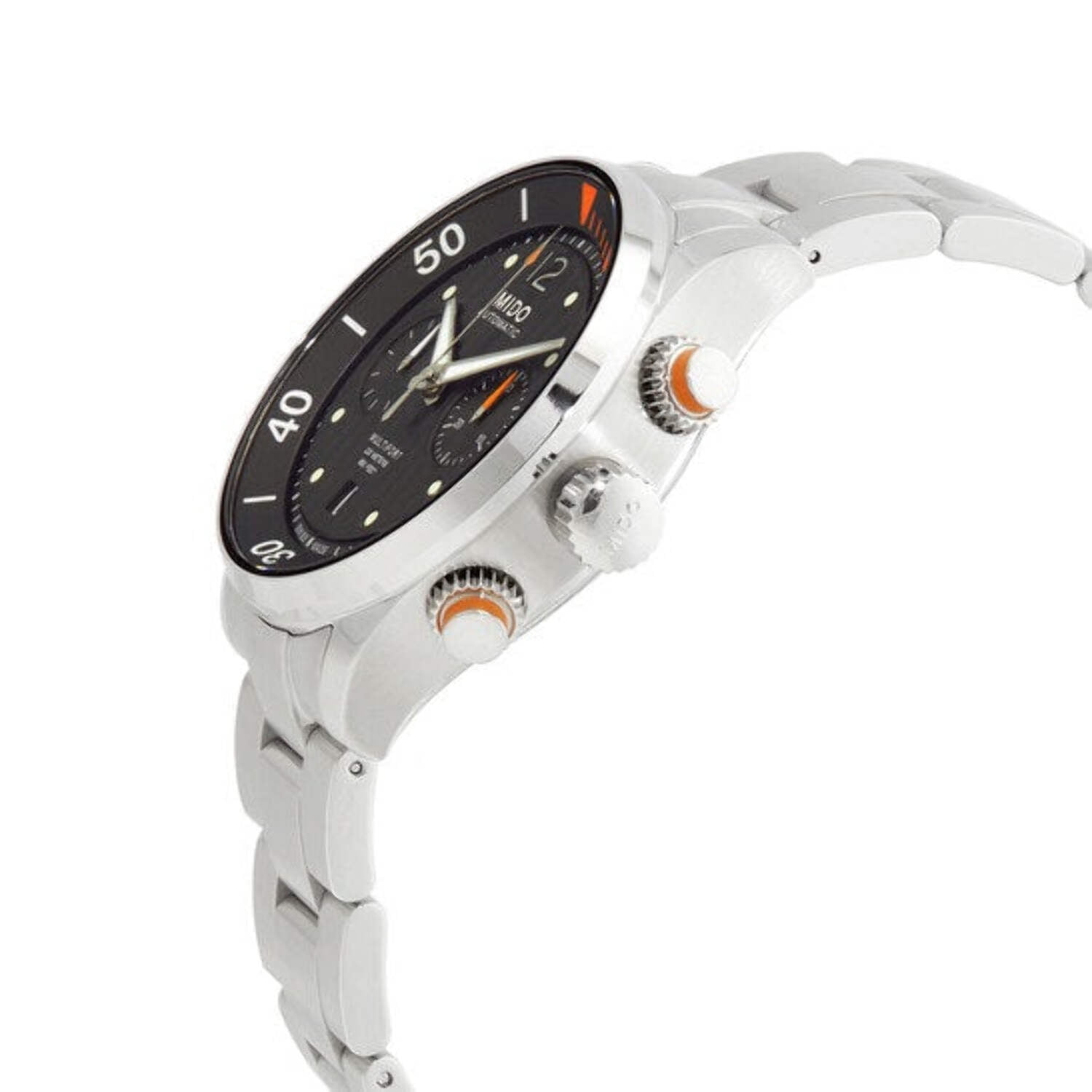 Mido Multifort Men's Watch, Automatic Movement, Black Dial