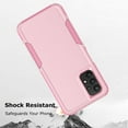 thumbnail image 6 of For Samsung Galaxy A03S A13 A14 A23 A32 A34 A53 A54 5G Case,Njjex 2 in 1 PC Phone Case with Screen Protector,Rubber & Rugged Shockproof 360 Full Body Protection Case Cover-Rose Pink, 6 of 6