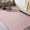 Pink White, variant on Bathroom Rugs 16" x 24", Ultra Thin Checkered Weave Bath Mat - Soft Absorbent Quick Dry Bath Mat, Machine Washable Non Slip Bath Rugs for Bath, Shower and Tub, Black White