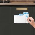 thumbnail image 4 of xaoyunyn Wall Mounted Kitchen Garbage Bag Organizer No Drill Easy Access Pull Out System for Home Garage Office Space Optimization, 4 of 9