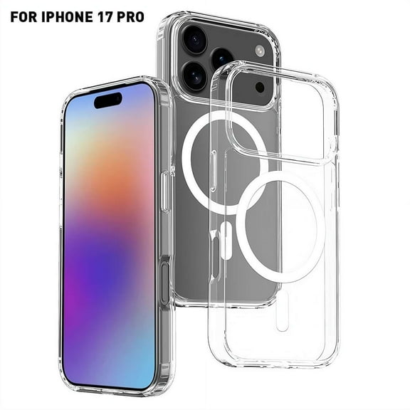 Magnetic Phone 17 Case for iPhone 17/17 Air/17 Pro/17 Pro Max, Mag-Safe Cover Shockproof Shell Cover