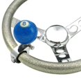 thumbnail image 1 of ASCBA03021 Blue 8 Ball Adjustable Suicide Brody Knob Translucent with Metal Flake, 1 of 1