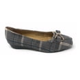 thumbnail image 3 of Victoria K Women's Bow Plaid Wedge Shoes, 3 of 4