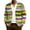 White005, variant on QHRMKOG Cardigan Sweaters for Men Relaxed Fit Long Sleeve Mardi Gras Carnival Graphic Cardigan Trendy Button V Neck Cardigan Sweaters Fall Kniteed Sweaters Green XL