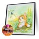 thumbnail image 1 of Cuadros Decorativos Cachorros gatos en el jardín 5D DIY Diamond Painting Kits Full Round Drill Art (B5685) Ehuebsd embutido en tela, 1 of 8