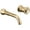 Champagne Bronze, variant on Delta T3558lf-Wl Trinsic 1.2 GPM Wall Mounted Bathroom Faucet - Black