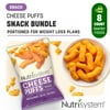 Nutrisystem Cheese Puffs For Weight Loss Support, 8 Count