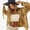 Gold, variant on Womens Sequined Fringe Jacket Long Sleeve Loose Fit Sparkly Casual Party Coat Gold Size Free Size