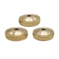 thumbnail image 1 of Bunblic 3Pcs Tuba Valve Brass Instrument Parts Practical Maintenance Musical Instruments Accessories Replacement Valve Covers Bottom Caps, 1 of 8