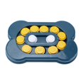 thumbnail image 2 of Juguetes de rompecabezas de alimentación lenta, juguetes de tazón de rompecabezas para perros, alimentador de entrenamiento para perros, juguetes interactivos para perros, rendimiento lleno de energía, 2 of 8